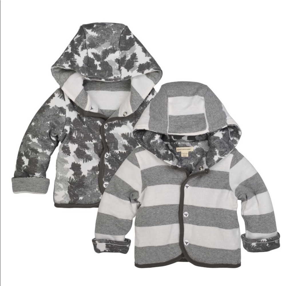 Burts Bees Baby Reversible Organic Cotton Jacket